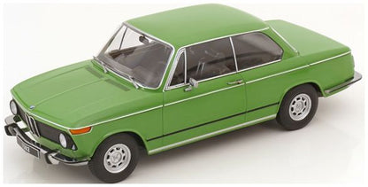 Available To Order – BMW 1502 2 Series 1974 Green 1:18 (KKS DC181145)