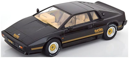 Available To Order – Lotus Esprit Turbo 1981 Black/Gold 1:18 KK Scale Model (KKS DC181194)