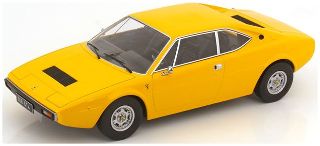 Available To Order – Ferrari 308 GT4 1974 Yellow 1:18 (KKS DC181235)