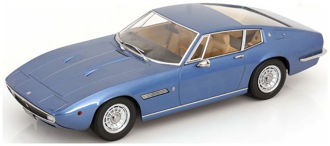 Available To Order – Maserati Ghibli Coupe 1969 Blue Metallic 1:18 (KKS DC181271)