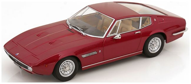 Available To Order – Maserati Ghibli Coupe 1969 Red Metallic 1:18 (KKS DC181273)