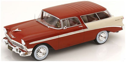 Available To Order – Chevrolet Bel Air Nomad 1956 Brown Metallic/Creme 1:18 (KKS DC181294)