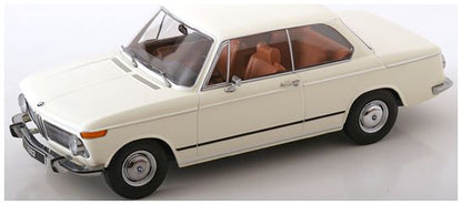 Available To Order – BMW 1802 1.Series Facelift 1971 White 1:18 (KKS DC181312)