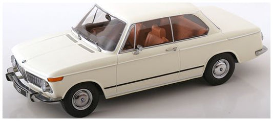 Available To Order – BMW 1802 1.Series Facelift 1971 White 1:18 (KKS DC181312)