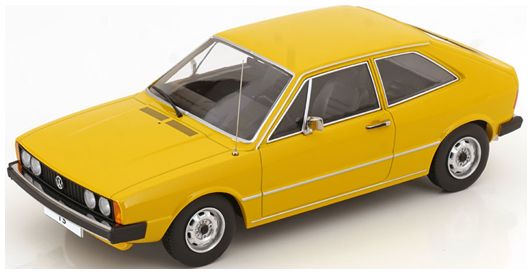 Available To Order – VW Scirocco 1 TS 1976 Yellow 1:18 (KKS DC181373)