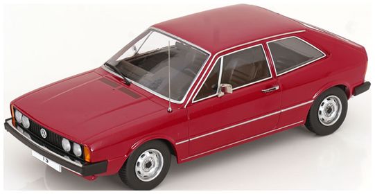 Available To Order – VW Scirocco 1 TS 1976 Dark Red 1:18 (KKS DC181374)