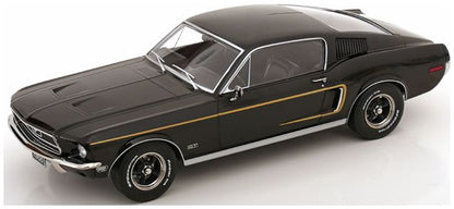 Available To Order – Ford Mustang GT Fastback 1968 Black 1:18 (KKS DC181393)
