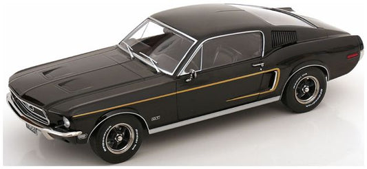 Available To Order – Ford Mustang GT Fastback 1968 Black 1:18 (KKS DC181393)