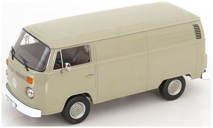 Available To Order – VW T2b Delivery Van 1972 Light Grey 1:18 (KKS DC181411)