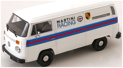 Available To Order – VW T2b Delivery Van 1972 Porsche Martini Racing White 1:18 KK Scale Model (KKS DC181414)
