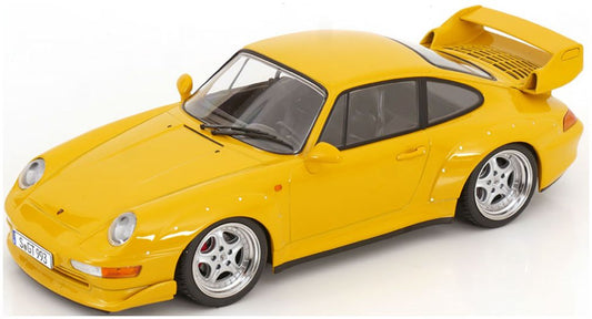 Available To Order – Porsche 911 (993) GT2 1996 Speedline Rims Yellow 1:18 (KKS DC181422S)