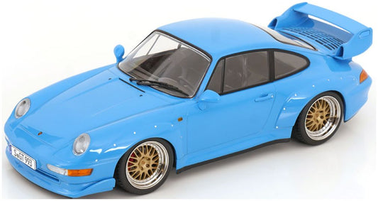 Available To Order – Porsche 911 (993) GT2 1996 BBS Rims Light Blue 1:18 (KKS DC181423B)