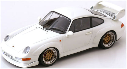 Available To Order – Porsche 911 (993) GT2 1996 BBS Rims White 1:18 (KKS DC181424B)