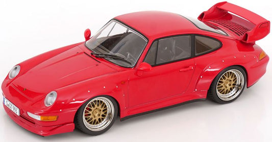 Available To Order – Porsche 911 (993) GT2 1996 BBS Rims Red 1:18 (KKS DC181425B)