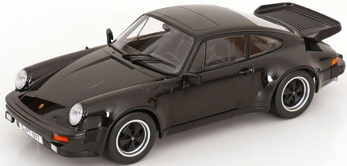 Available To Order – Porsche 911 (930) Turbo 3.3 1977 Black 1:18 KK Scale Model (KKS DC181443)