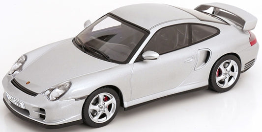 Porsche 911 (996) GT2 2001 Silver 1:18 KK Scale Model