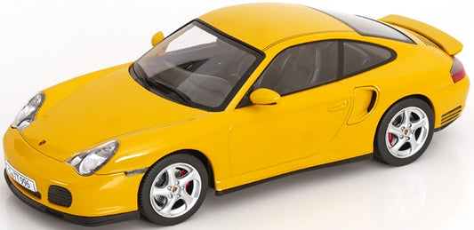 Porsche 911 (996) Turbo 2000 Yellow 1:18 KK Scale Model