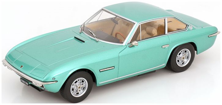 Available To Order – Lamborghini Islero S 1969 Light Green Metallic 1:18 (KKS DC181584)