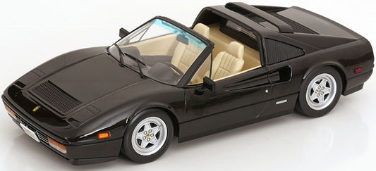 Ferrari 328 GTS 1985 US Version Miami Vice Black 1:18 KK Scale Model