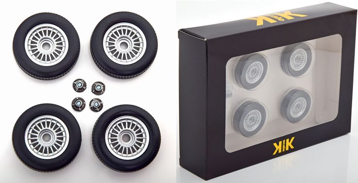 Available To Order – BMW E21 Rims and Tyres 1:18 (KKS DCACC012)