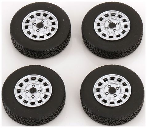 Available To Order – VW Scirocco Rims and Tyres Set 2 1:18 (KKS DCACC025)