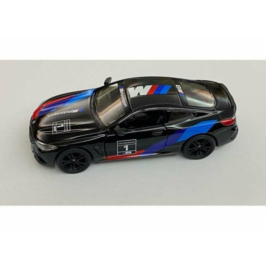 Available to Order – BMW M8 Competition Coupe Black Window Box 1:36 Model (kt5425wfbk) 1:36 Kinsmart Model (KT5425WFBK)