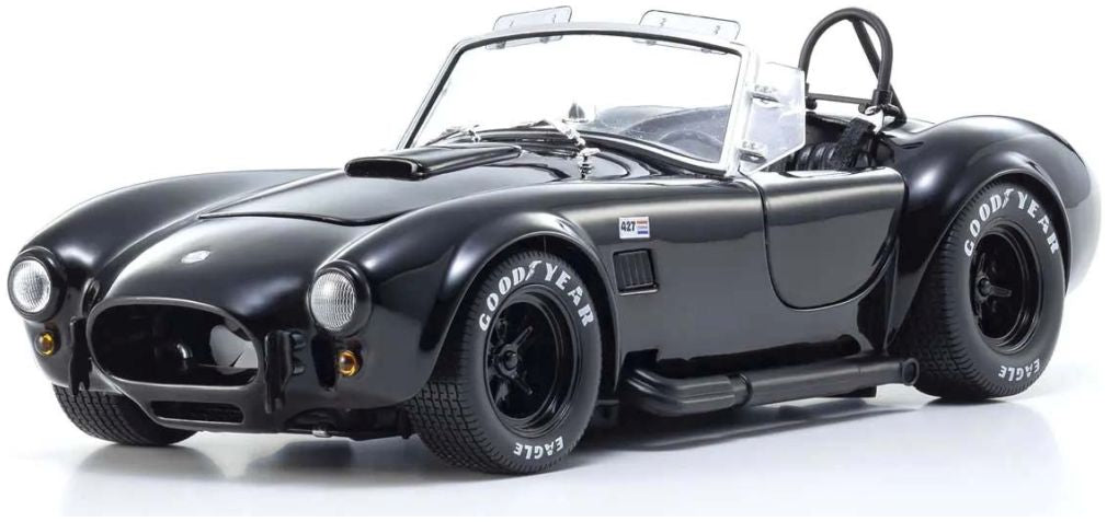 Available to Order – Shelby Cobra 427 S/C Spider 1962 Black 1:18 (KYO 08047BK)