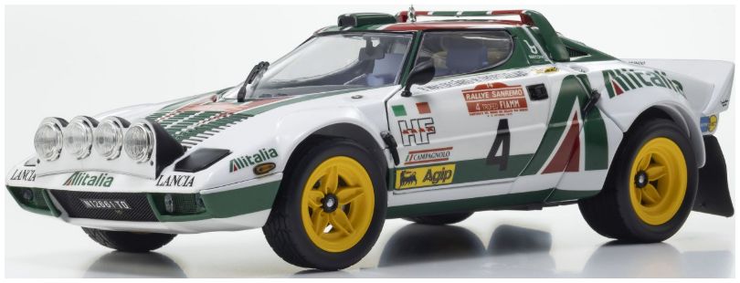 Available To Order – Lancia Stratos HF B.Waldegard Winner San R 1:18 Kyosho Model (KYO 08130F)
