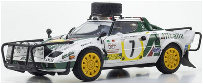 Available To Order – Lancia Stratos HF S.Munari 3rd Safari Rally 1977 Nr.7 1:18 Kyosho Model (KYO 08130G)