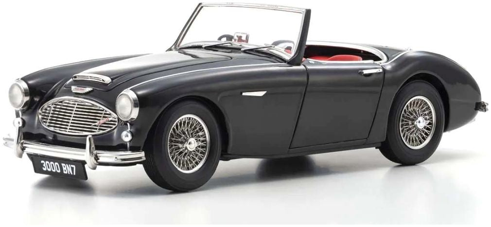 Available to Order – Austin Healey 3000 BN7 Black 1:18 (KYO 08149BK)