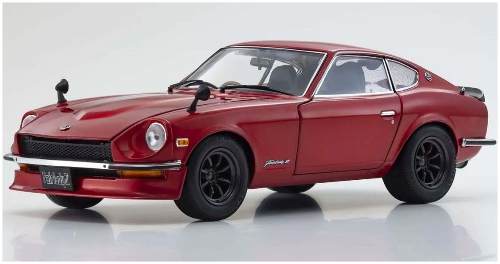 Available to Order – Nissan Fairlady Z-L (S30) 1970 Met.Red 1:18 (KYO 08220RM)