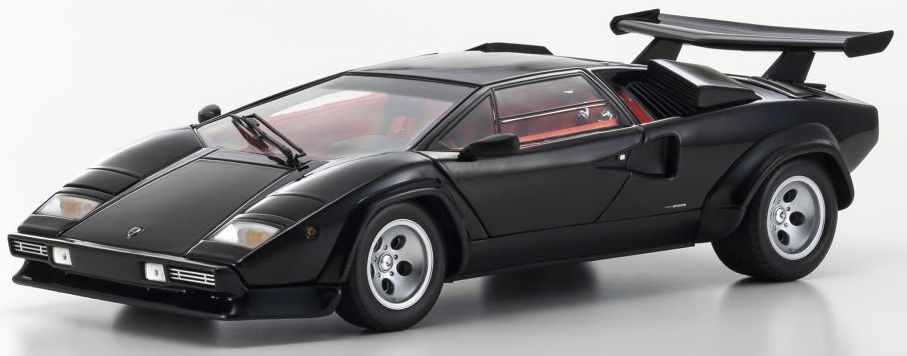 Available to Order – Lamborghini Countach LP5000 Quattrovalvove Black 1:18 (KYO 08320BK)
