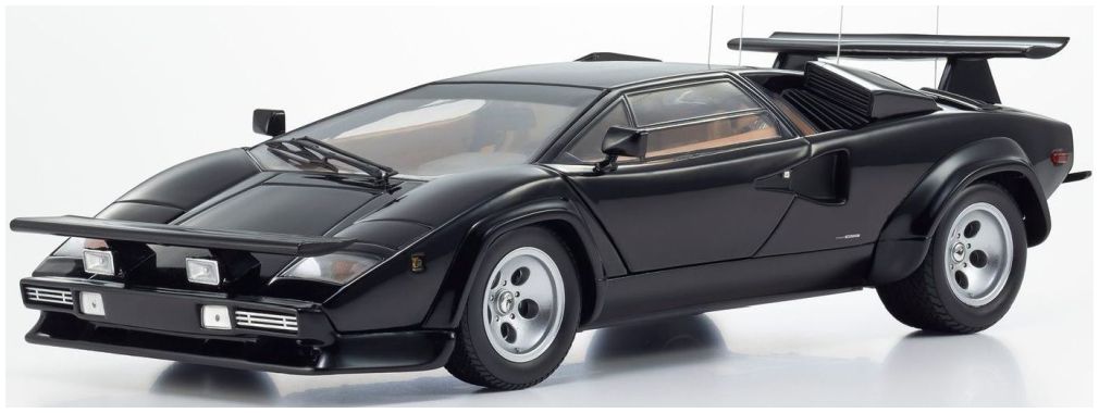 Lamborghini Countach LP400S The Cannonball Run Black 1:18 Kyosho Model