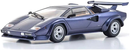 Lamborghini Countach LP5000 Quattrovalvole Dark Blue 1:18 Kyosho Model