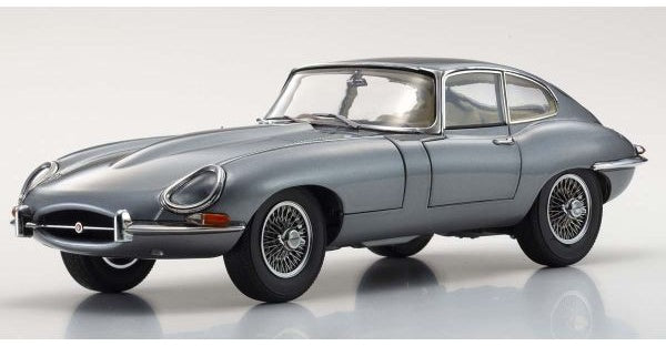 Available to Order – Jaguar E-Type 3.8L Coupe MK1 1961 Gun Metal 1:18 (KYO 08954GM)