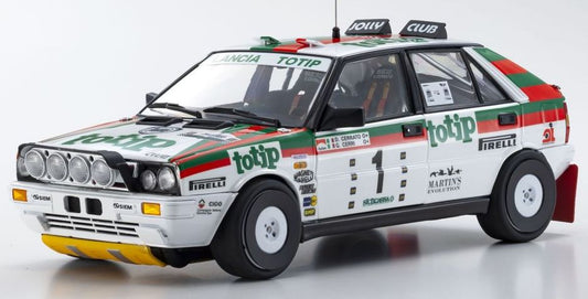 Available to Order – Lancia Delta HF 4WD Targa Florio 1987 Team Totip Nr.1 1:18 (KYO 08960C)