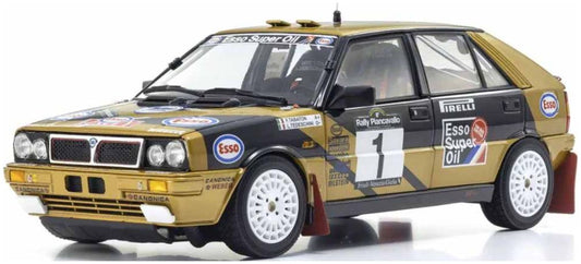 Available to Order – Lancia Delta HF 4WD Rally Piancavallo 1987 Esso #1 1:18 (KYO 08960D)