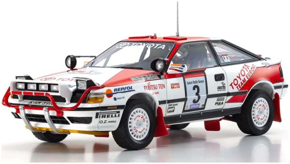 Available to Order – Toyota Celica GT-Four B.Waldegard Winner Safari 1990 Nr.3 1:18 (KYO 08961A)