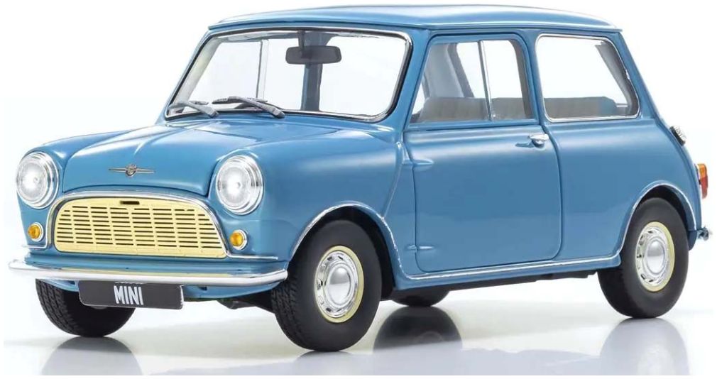 Available to Order – Morris Mini Minor Clipper Blue 1:18 (KYO 08964BL)