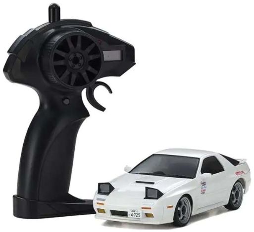 Available to Order – Initial-D Mazda Savanna RX-7 FC3S White Kyosho First Mini-Z 1:28 Kyosho Model (KYO 66602A)