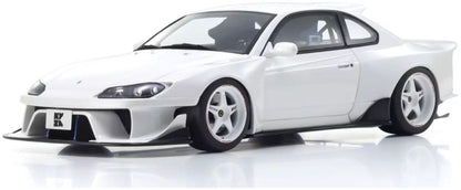 Samurai Collection Nissan Silvia S15 Khyzyl Saleem White 1:18 Kyosho Model