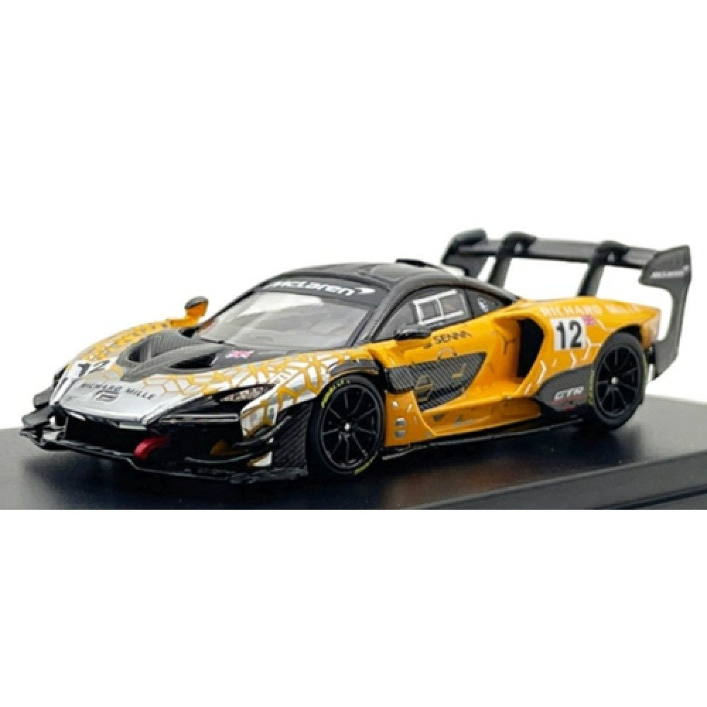 LCD64024OR - 1:64 Mclaren Senna Gtr- Electroplate Orange No.12 – diecast model