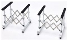 Available To Order – Hood Holder Semi-Gloss White (x2) 1:18 LCD Models Model (LCD 08SGW)