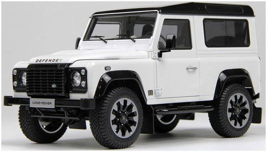 Available to Order – Land Rover Defender 90 2018 Works V8 70th Edition White 1:18 (LCD 18007W)