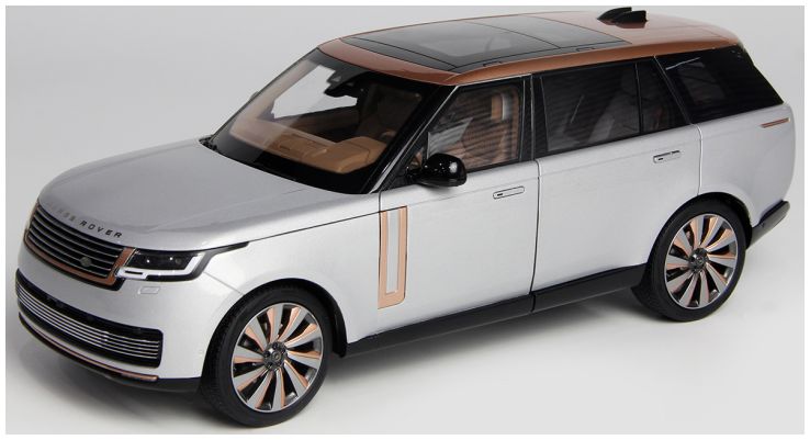 Available to Order – Land Rover Range Rover SV Serenity Silver 2022 1:18 (LCD 18017S)
