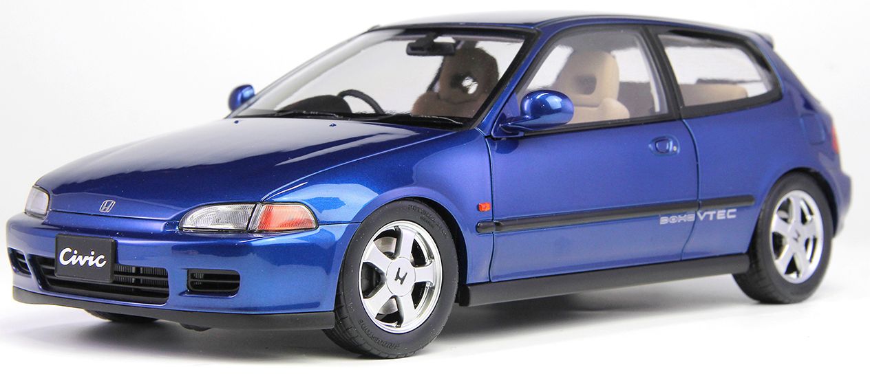 Available to Order – Honda Civic SiR II(EG6) Blue 1:18 (LCD 18018B)