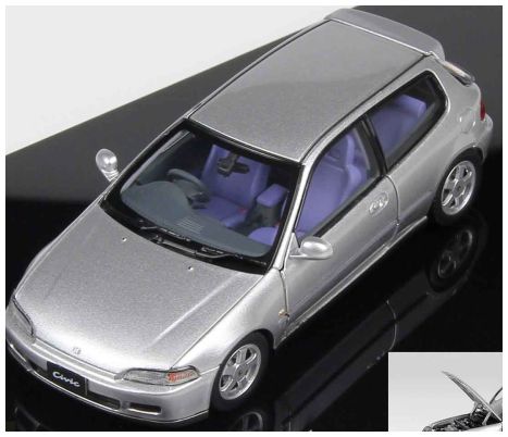 Honda Civic SIRII EG6 Silver 1:43 – diecast model