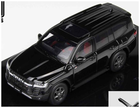 Toyota LC300-GR Sport Black 1:43 LCD Models Model