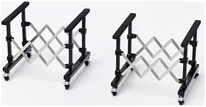 Available To Order – Hood Holder Semi Gloss Black 1:43 LCD Models Model (LCD 43SGB)