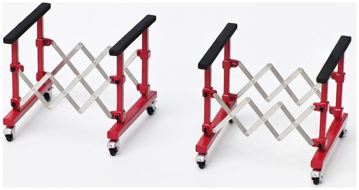 Available To Order – Hood Holder Semi Gloss Red 1:43 LCD Models Model (LCD 43SGR)